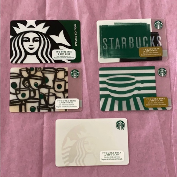 Starbucks Other Starbucks Gift Cards Rare Unique Special Edition Poshmark